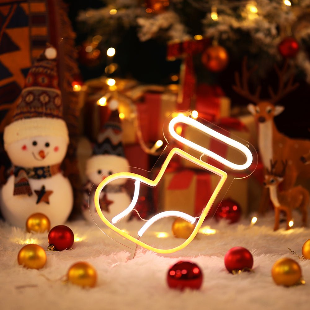 Christmas Stocking Led Neon Sign - NeonXpert