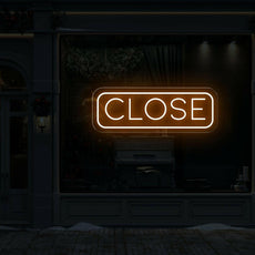 Close Neon Sign - Clear LED Notification for Businesses - NEONXPERT