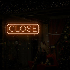 Close Neon Sign - Clear LED Notification for Businesses - NEONXPERT