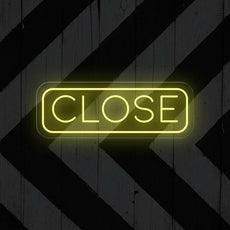 Close Neon Sign - Clear LED Notification for Businesses - NEONXPERT