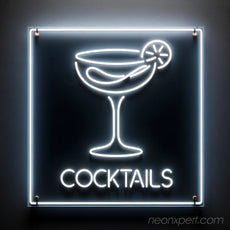 Cocktail LED Neon Sign for Bar - NeonXpert