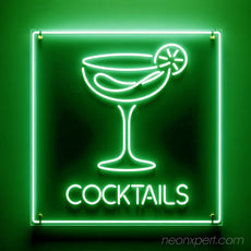 Cocktail LED Neon Sign for Bar - NeonXpert