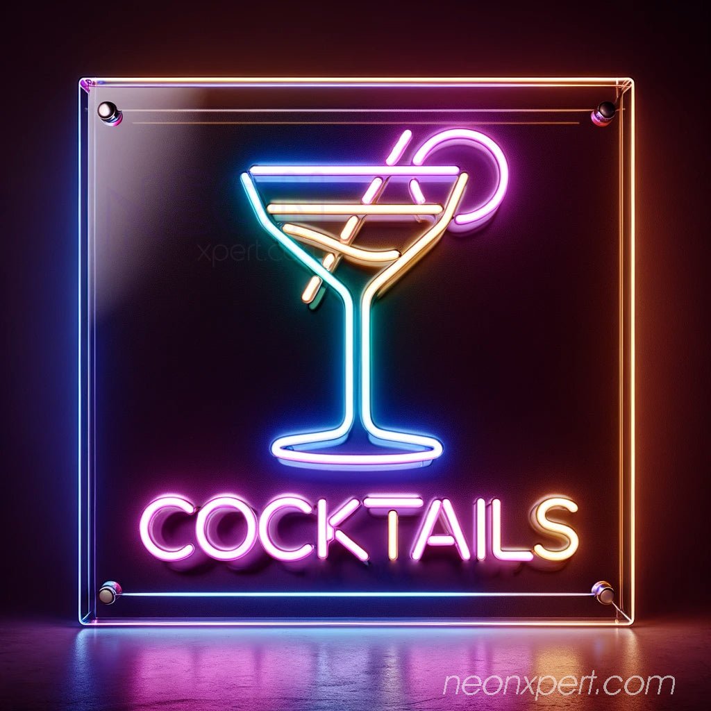 Cocktail Neon Light Sign - Sip In Style – NeonXpert