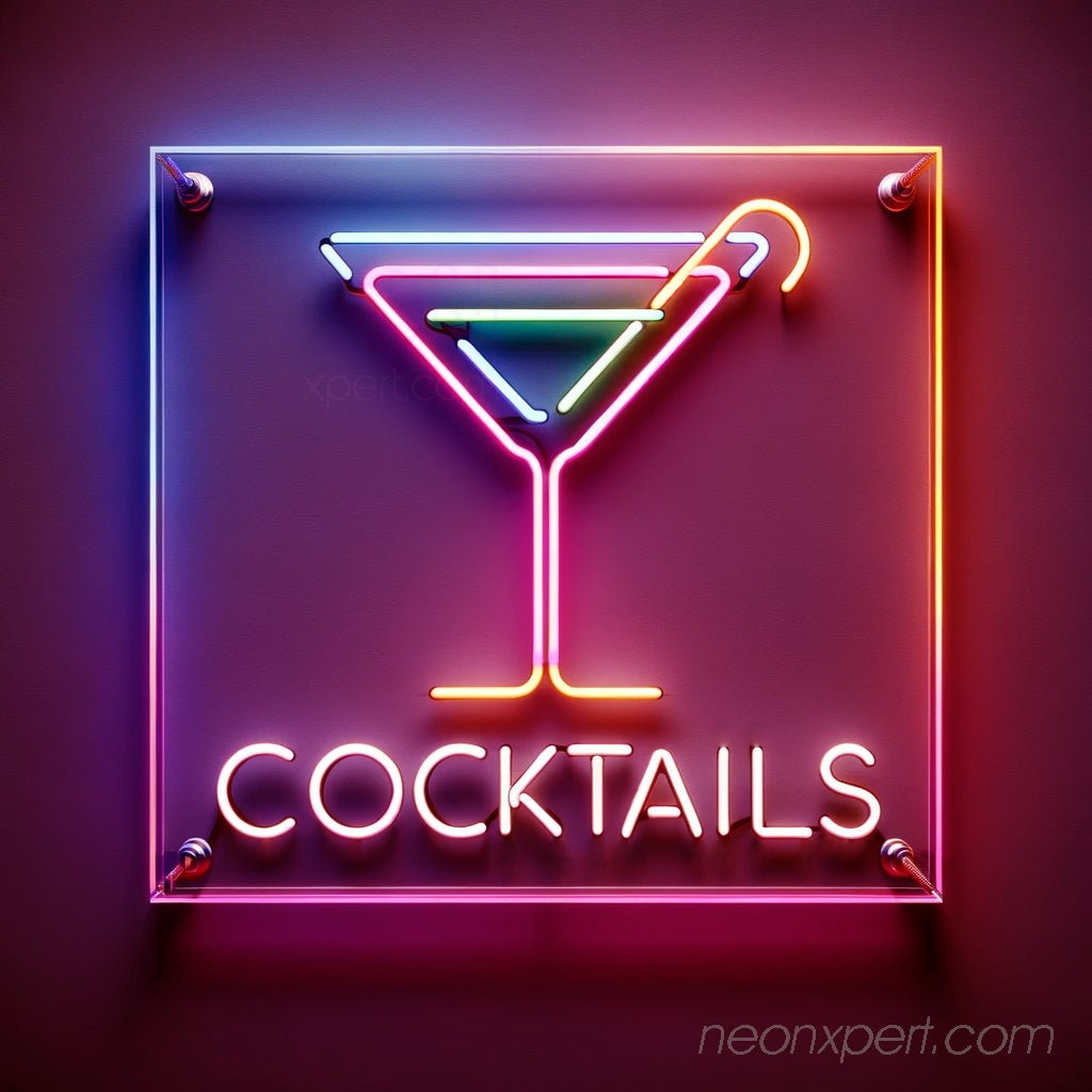 Cocktail Neon Light Sign - Sip In Style – NeonXpert