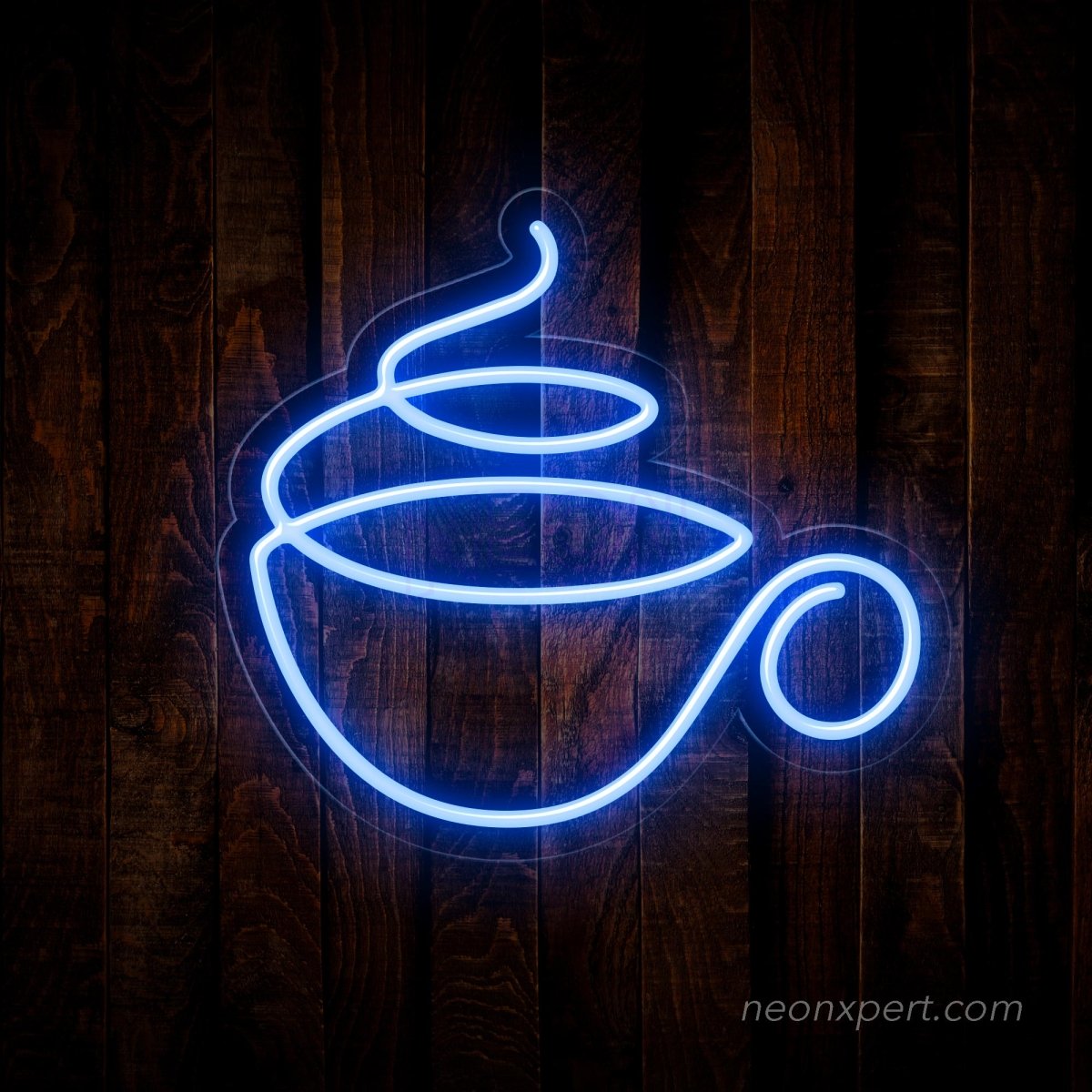 Coffee Cup LED Neon Sign: Illuminate Your Space with Coffee Love - NeonXpert