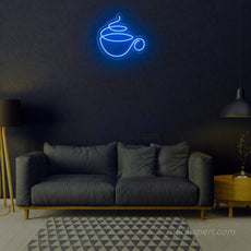 Coffee Cup LED Neon Sign: Illuminate Your Space with Coffee Love - NeonXpert