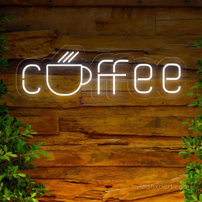 Coffee Neon Sign for Cafe & Home decor | LED Coffee-Themed Display - NeonXpert