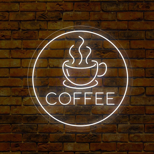 Coffee Neon Sign | Outdoor Led Light For Coffee Shop - NeonXpert