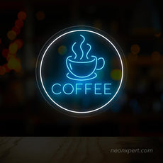 Coffee Neon Sign | Outdoor Led Light For Coffee Shop - NeonXpert