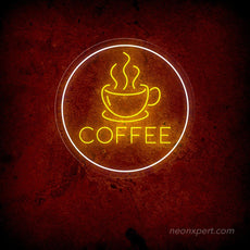 Coffee Neon Sign | Outdoor Led Light For Coffee Shop - NeonXpert