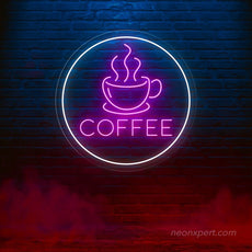 Coffee Neon Sign | Outdoor Led Light For Coffee Shop - NeonXpert