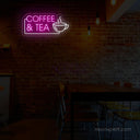 Coffee & Tea LED Neon Sign - Blend Your Space - NeonXpert