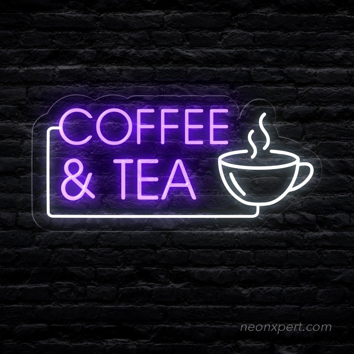 Coffee & Tea LED Neon Sign - Blend Your Space - NeonXpert