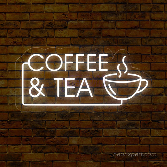 Coffee & Tea LED Neon Sign - Blend Your Space - NeonXpert