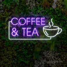 Coffee & Tea LED Neon Sign - Blend Your Space - NeonXpert