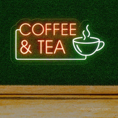 Coffee & Tea LED Neon Sign - Blend Your Space - NeonXpert