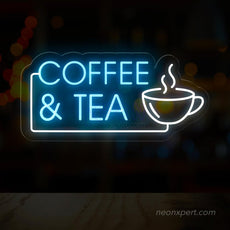 Coffee & Tea LED Neon Sign - Blend Your Space - NeonXpert