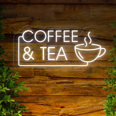 Coffee & Tea LED Neon Sign - Blend Your Space - NeonXpert