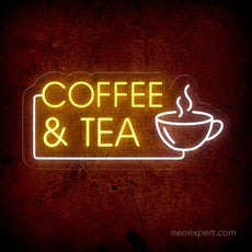 Coffee & Tea LED Neon Sign - Blend Your Space - NeonXpert