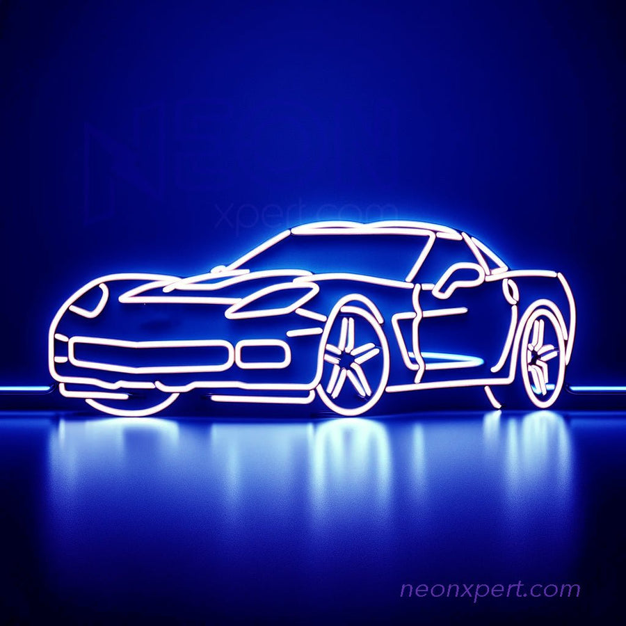 Corvette LED Neon Sign Wall Decor - NeonXpert