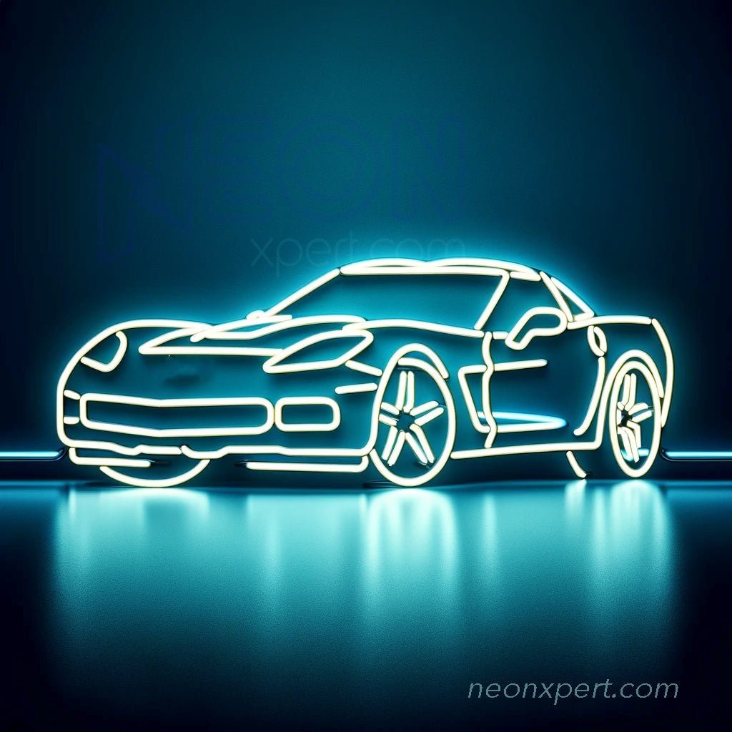 Corvette LED Neon Sign Wall Decor - NeonXpert