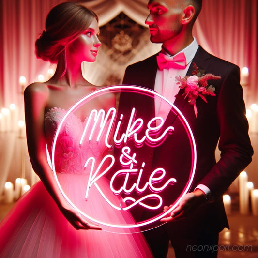 Custom Couple Name Neon Sign | Valentine's Gift - NeonXpert