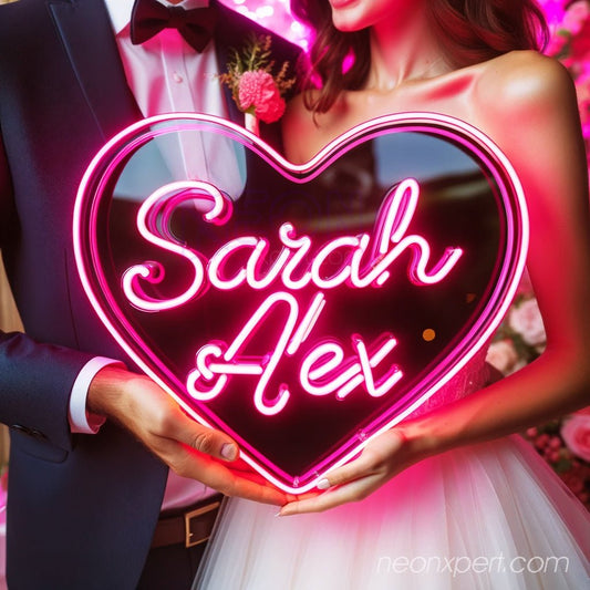 Custom Couple Name Neon Sign | Valentine's Gift - NeonXpert