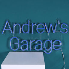 Custom Garage Neon Sign - NeonXpert