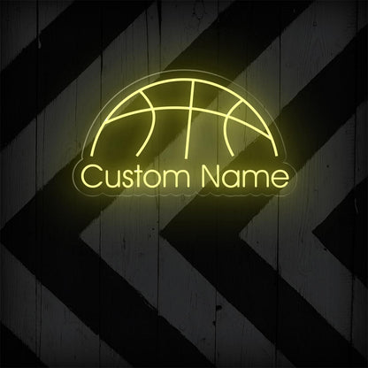 Custom Name Basketball Wall Decor LED Neon sign - NEONXPERT