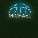 Custom Name Basketball Wall Decor LED Neon sign - NEONXPERT