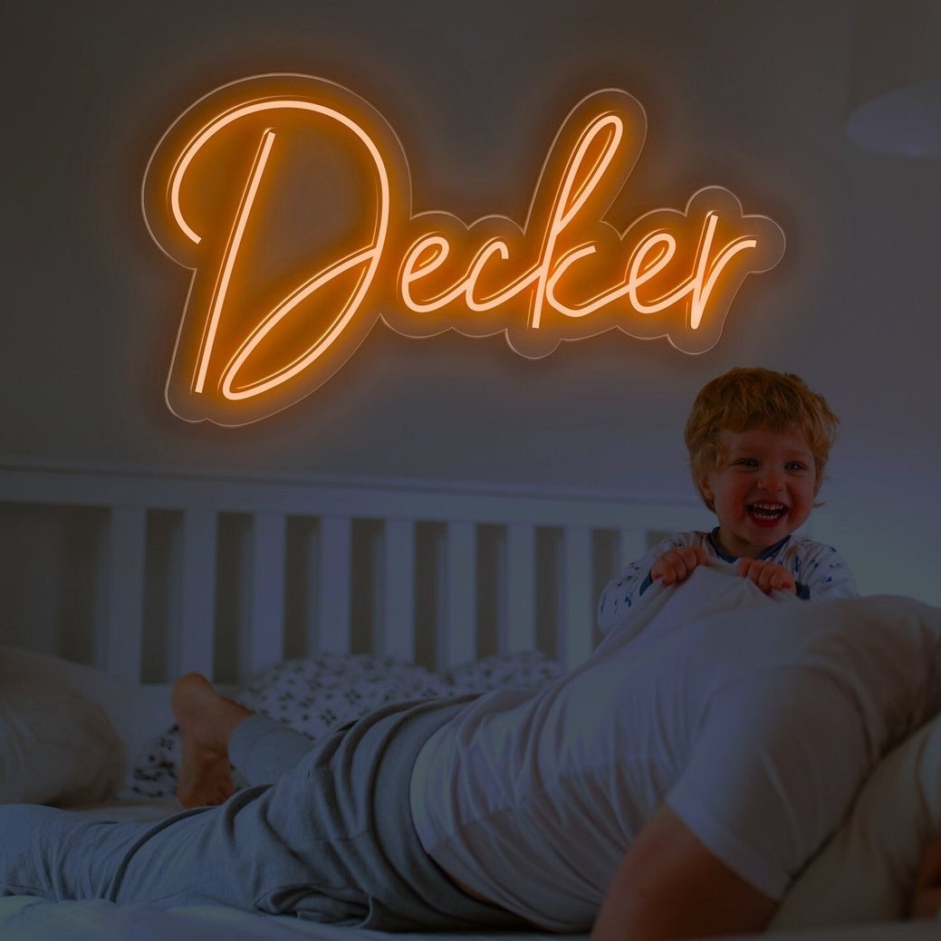 Custom Neon Name Sign For Kids - Baby Shower Gift - NeonXpert