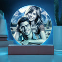 Custom Oil Painting LED Acrylic Plaque - Best Valentine's Gift - NeonXpert