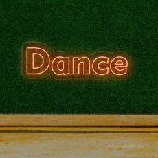 Dance LED Neon Sign - Perfect Party Highlight | Vibrant LED Decor - NeonXpert