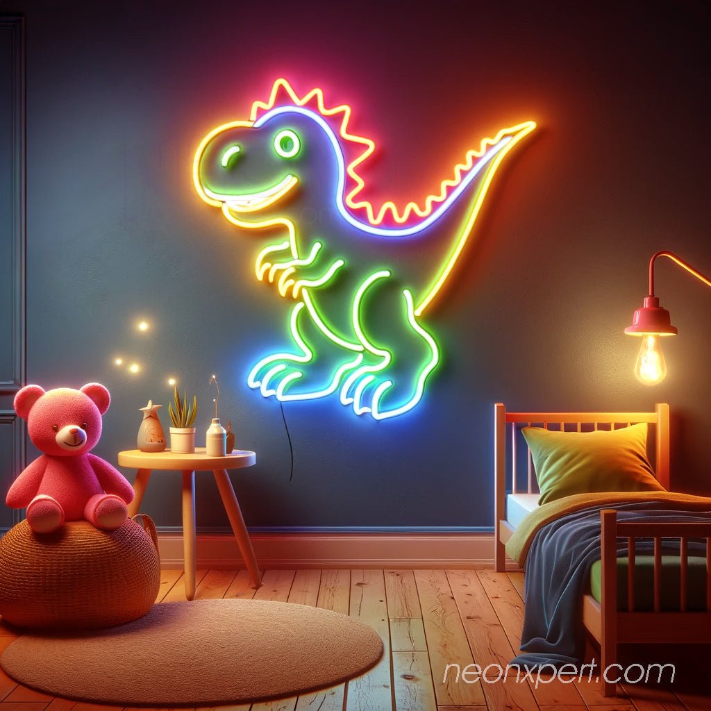 Dinosaur Neon Sign Led Light Wall Decoration Room