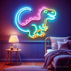 Dinosaur Neon Sign Led Light Wall Decoration Room - NeonXpert