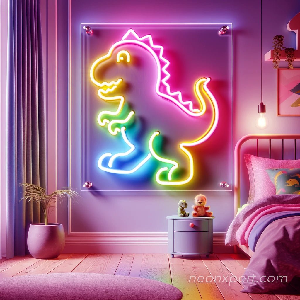 Dinosaur Neon Sign Led Light Wall Decoration Room