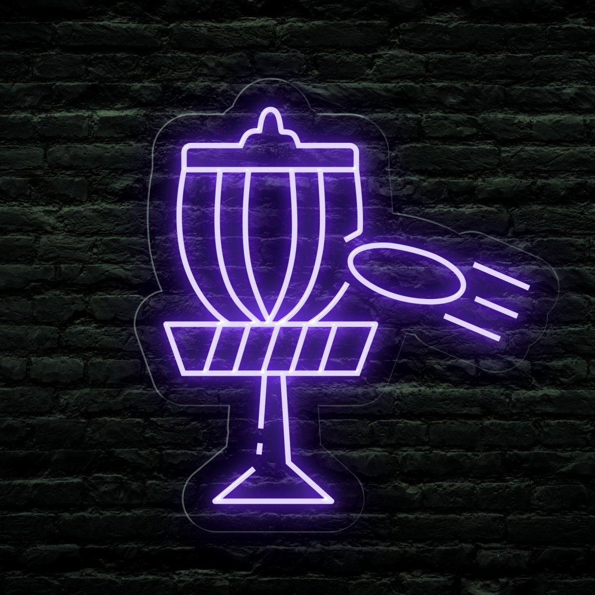 Disc Golf Neon Sign - A Perfect Radiance for Golf Lovers - NeonXpert
