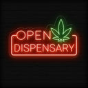 Dispensary Open Neon Sign: Illuminate Your Space with Vibrancy - NEONXPERT