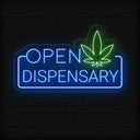 Dispensary Open Neon Sign: Illuminate Your Space with Vibrancy - NEONXPERT