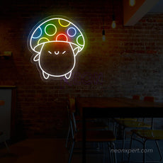 Dog Mushroom Neon Sign for Pet Lovers - NeonXpert