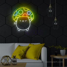 Dog Mushroom Neon Sign for Pet Lovers - NeonXpert