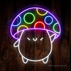 Dog Mushroom Neon Sign for Pet Lovers - NeonXpert