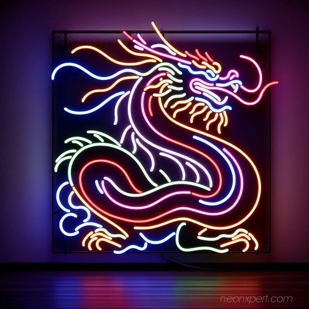 Dragon Neon Sign – Magical LED Light for Your Home Decor - NeonXpert