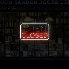 Dual LED Open/Closed Neon Sign - NEONXPERT