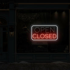 Dual LED Open/Closed Neon Sign - NEONXPERT