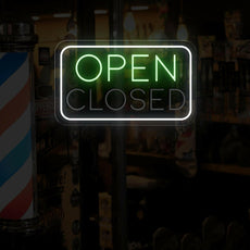 Dual LED Open/Closed Neon Sign - NEONXPERT