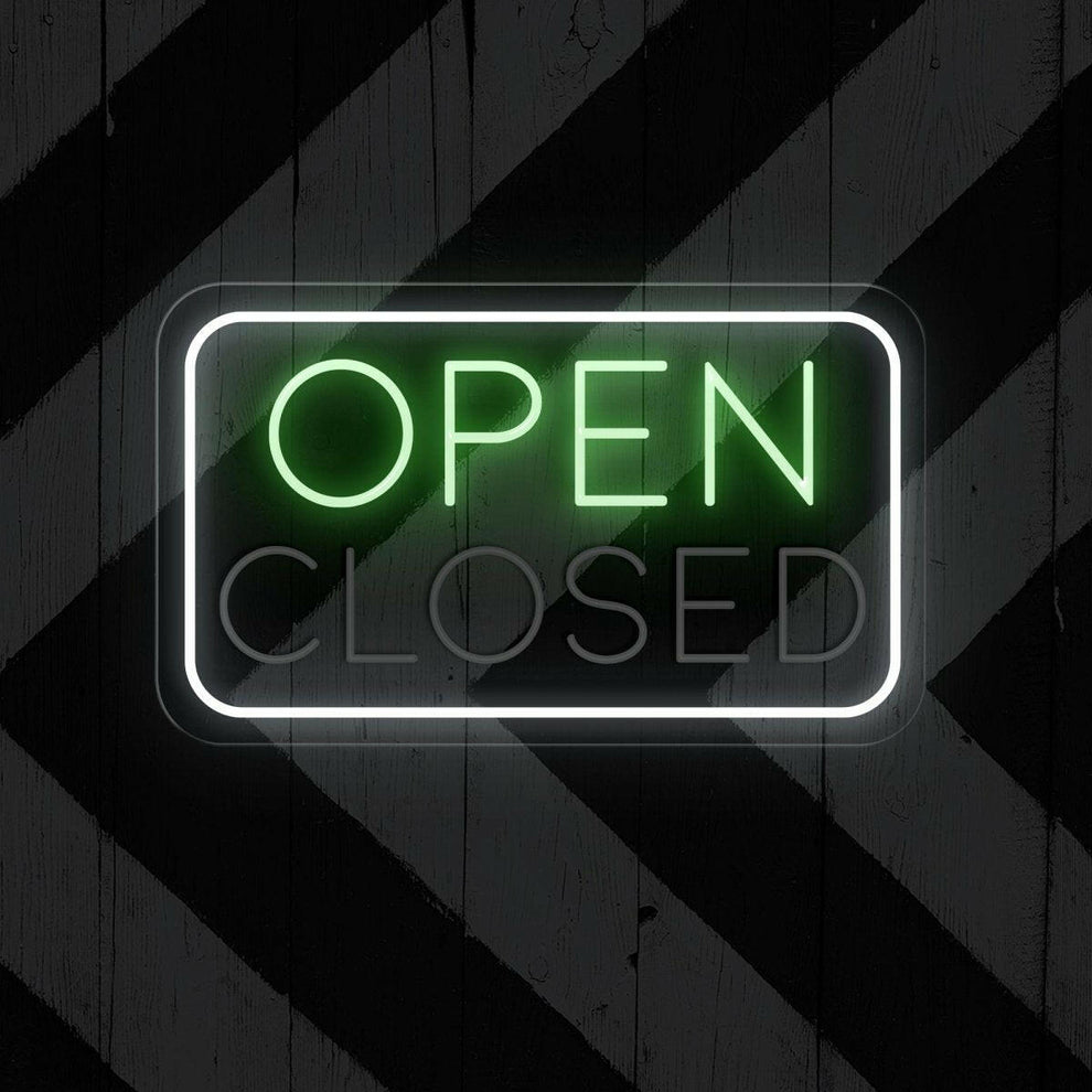 Dual LED Open/Closed Neon Sign | NeonXpert