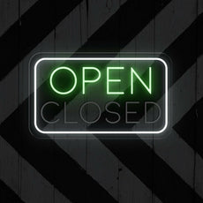 Dual LED Open/Closed Neon Sign - NEONXPERT