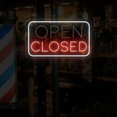 Dual LED Open/Closed Neon Sign - NEONXPERT