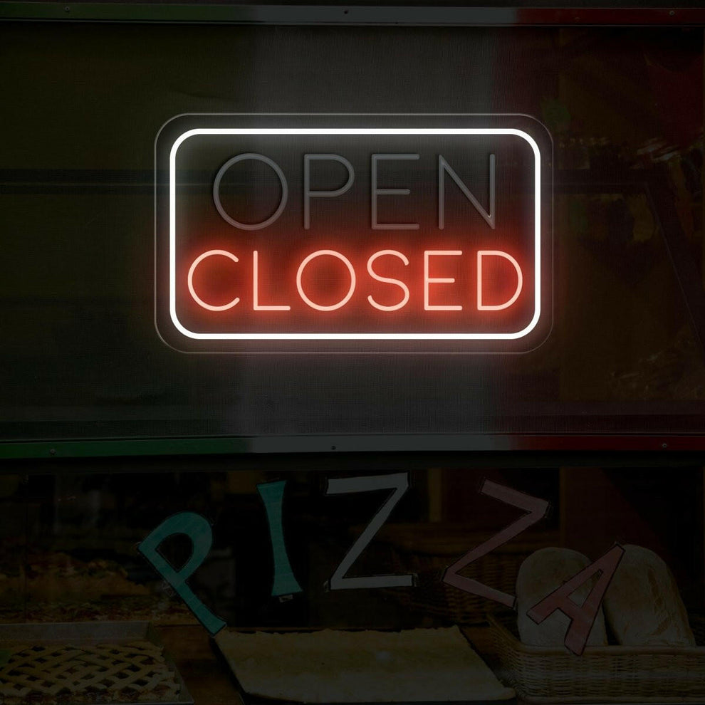 Dual LED Open/Closed Neon Sign - NeonXpert